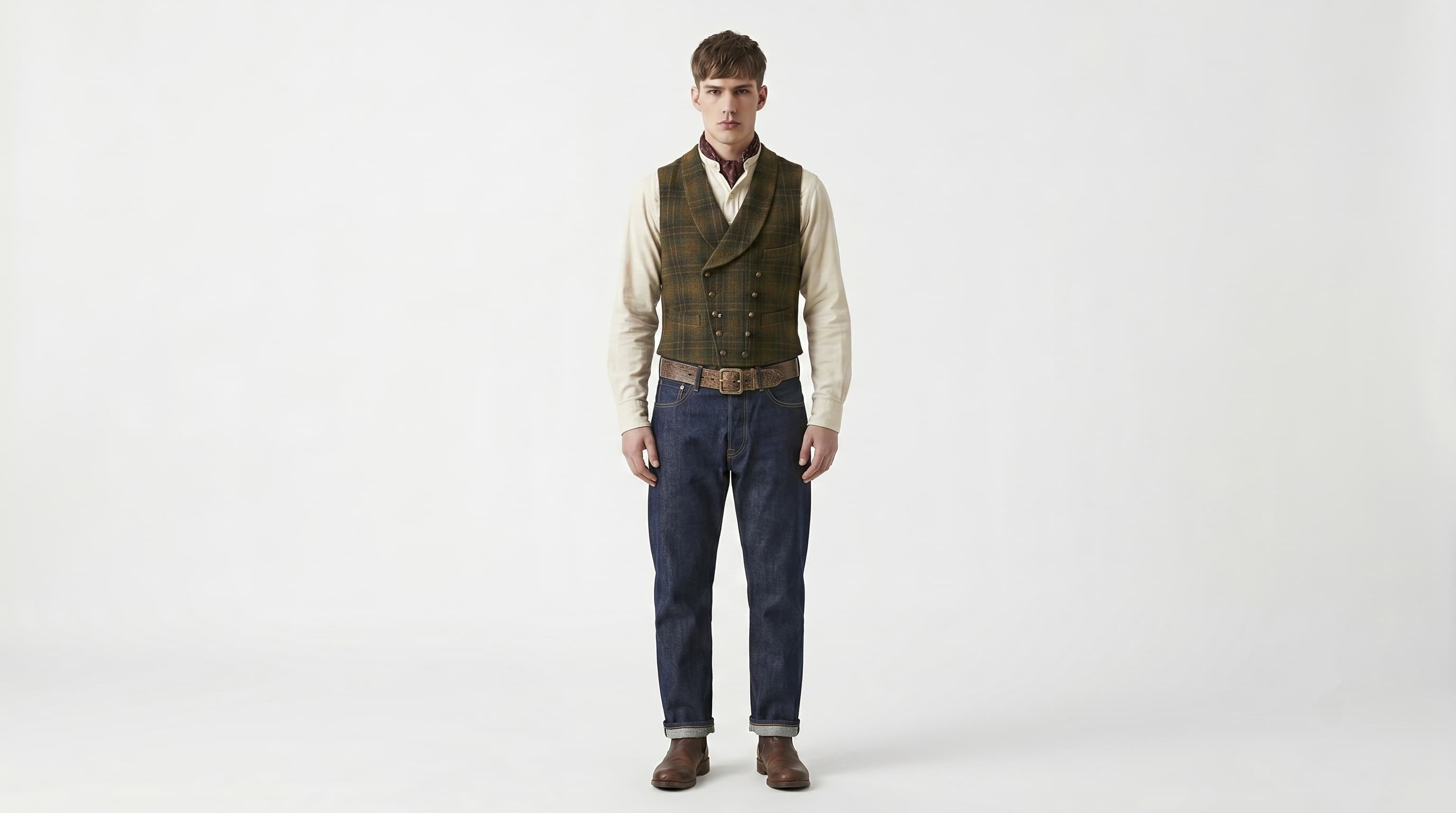 This collection bridges the gap between the raw textures of the past and the clean lines of contemporary design. Drawing inspiration from traditional workwear and high-altitude tailoring, each piece is an exercise in structural integrity and tactile richness.